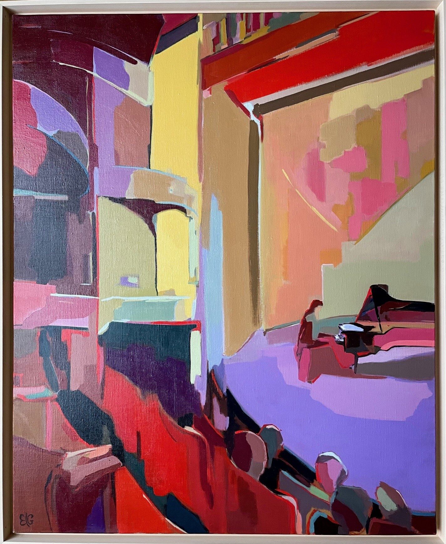 Concert - piano à Cortot 100x81